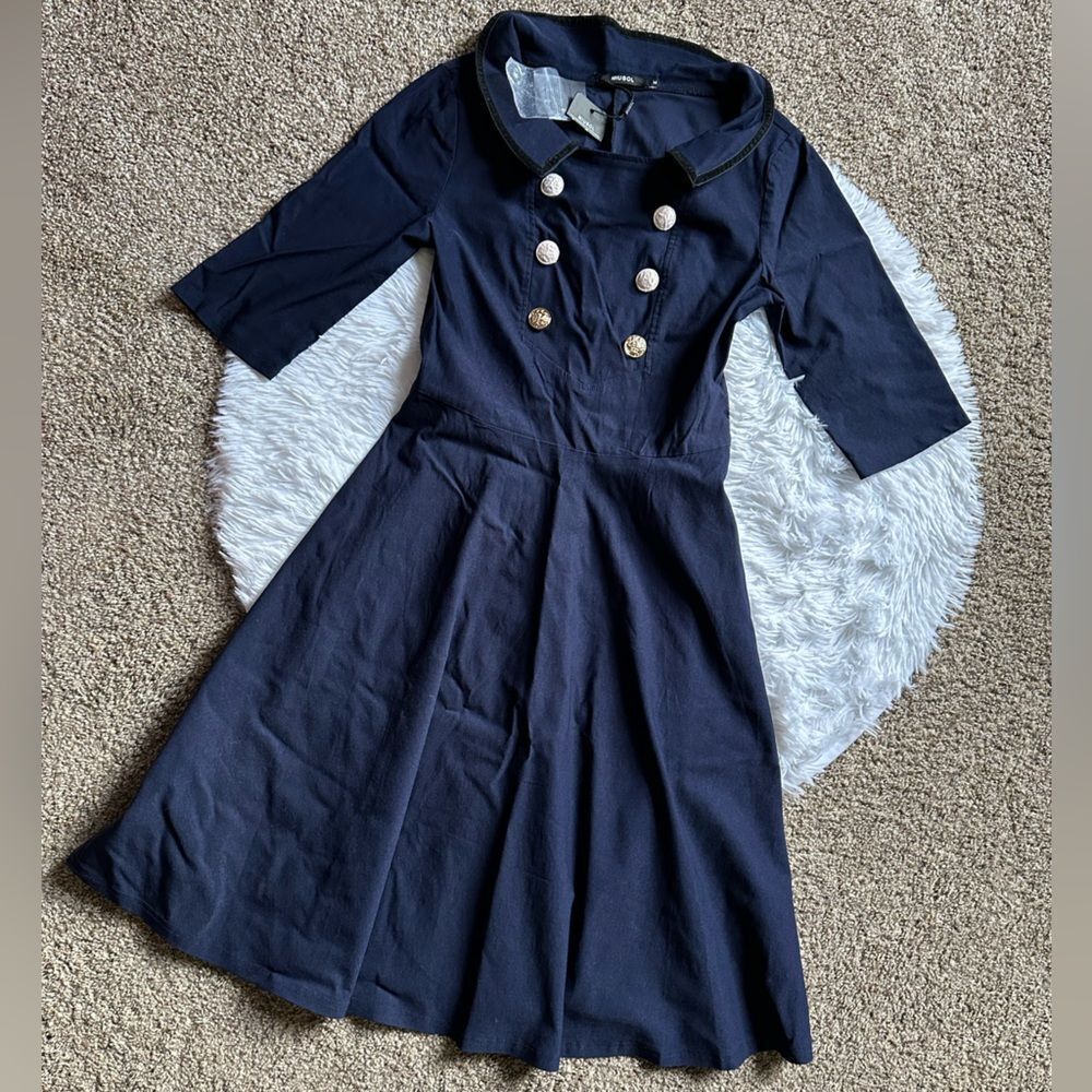 Miusol‎ Dress New Dark Blue Womens Size Medium
